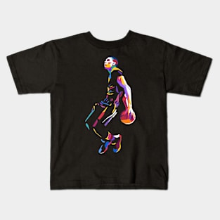 Basketball Pop Art Kids T-Shirt